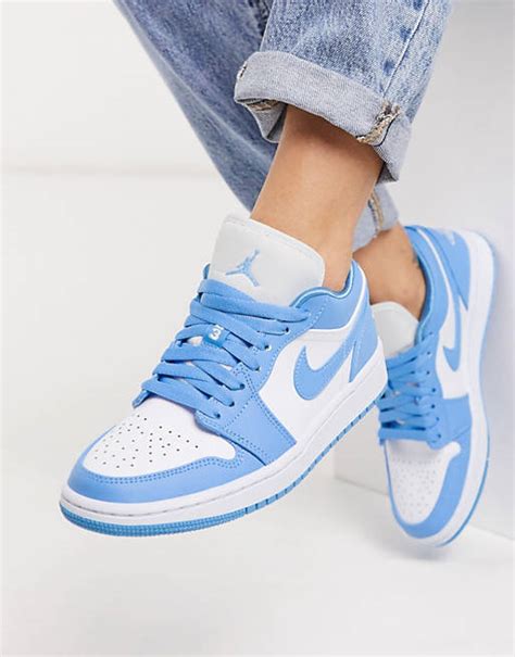 nike jordan 1 damen blau weiß|jordan 1 low nike.